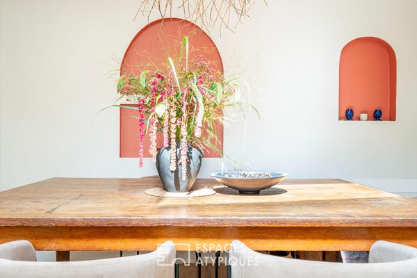 Atelier en duplex à usage mixte avec terrasses