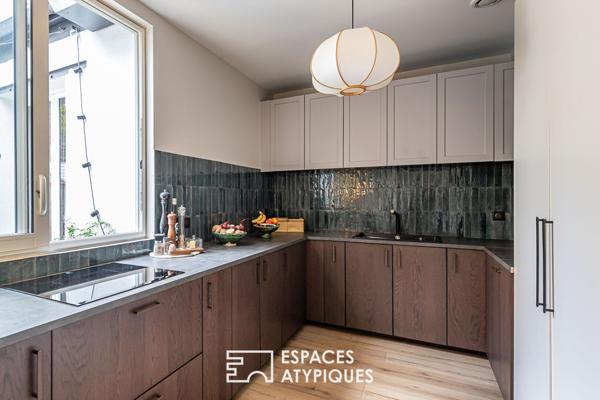 Atelier en duplex à usage mixte avec terrasses