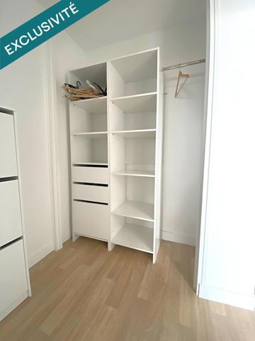 Studio loué, 5,36 % brut, balcon et parking