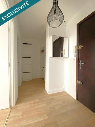 Studio loué, 5,36 % brut, balcon et parking