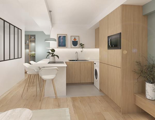 Appartement 2 pièces - 43 m² Exclusivité