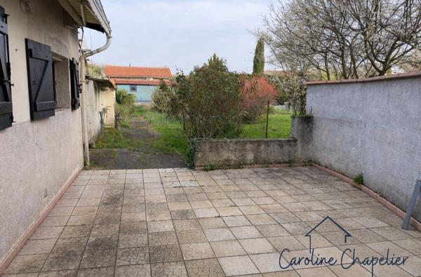 Maison cœur de ville de 95m², 4 chambres, garage, jardin, dépendances