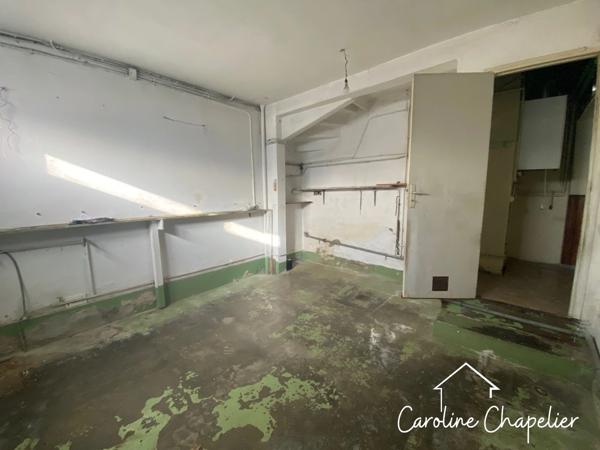 Maison cœur de ville de 95m², 4 chambres, garage, jardin, dépendances