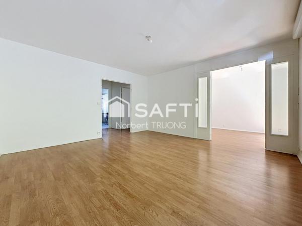 T3 - 66m2 - SEJOUR/SAM - CUISINE - 2 CHAMBRES - SDB - BALCON - PARKING - CAVE