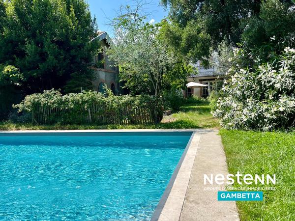 Maison toulousaine, piscine, garage à vendre Montauban 82