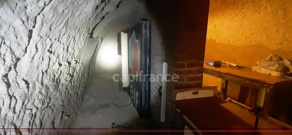à vendre LA CHARTRE SUR LE LOIR (72) Cave Authentique de 80 m² dans la Roche sans terrain