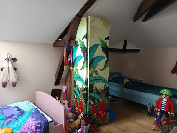 Appartement de type T3, avec beaucoup de cachet.