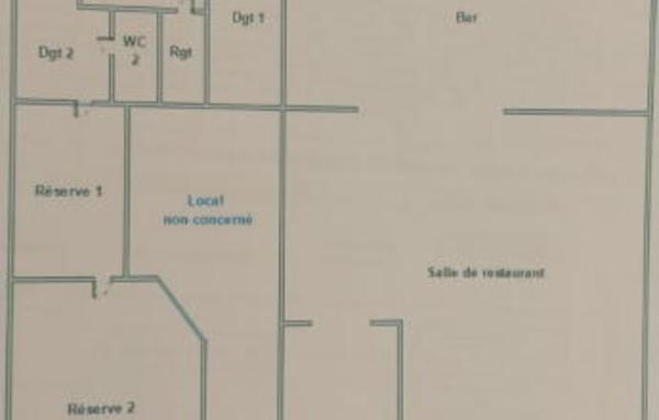Fonds De Commerce de 175 m²