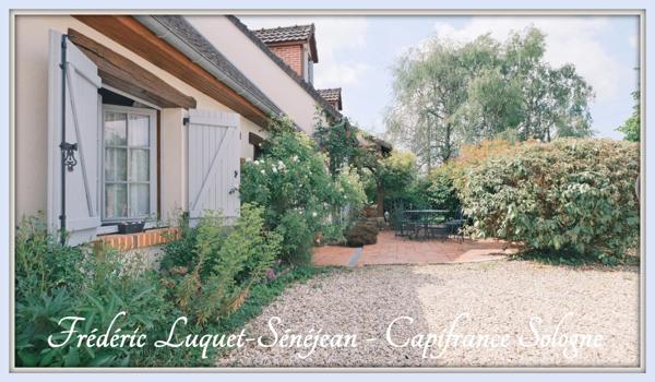 Propriété 9 pièces, piscine couverte, étang, dépendances sur 8 500 m² de terrain arboré à vendre à CHAON (41)
