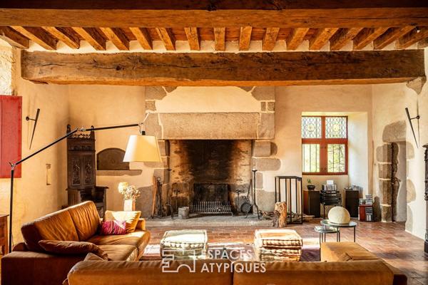 Manoir historique sur plus de 12 hectares de nature