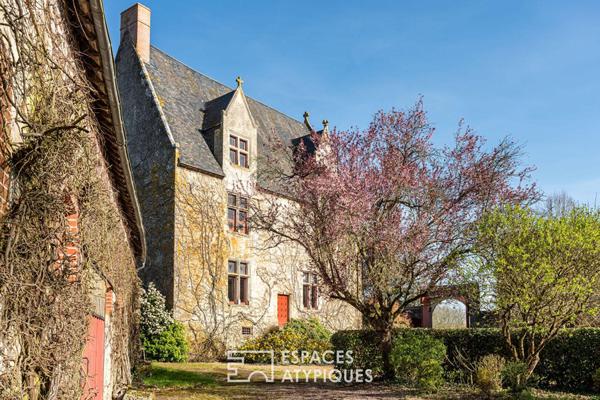 Manoir historique sur plus de 12 hectares de nature