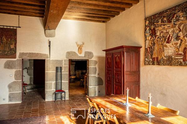 Manoir historique sur plus de 12 hectares de nature