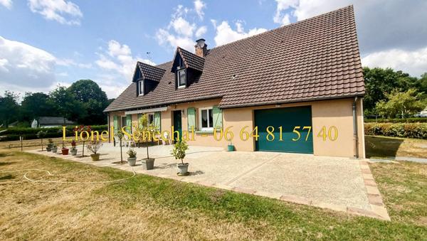 Maison entièrement de plain - pied 7 pièces de 100 m2 sans aucune nuisance sonore et visuelle sur une parcelle de plus de 4 800 m2