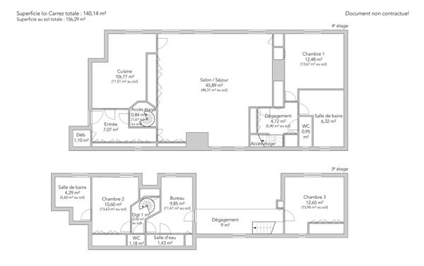 Appartement Paris 6e - PLACE DE FURSTEMBERG