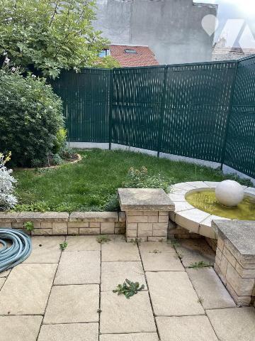 maison 3 pièces avec jardinet et garage