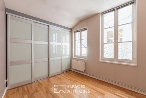 Appartement sous les toits avec vue sur la Cathédrale de Rouen