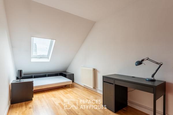 Appartement sous les toits avec vue sur la Cathédrale de Rouen