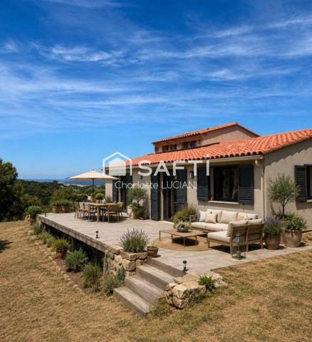 PROPRIÉTÉ D’EXCEPTION – 2 VILLAS INDÉPENDANTES – VUE MER
