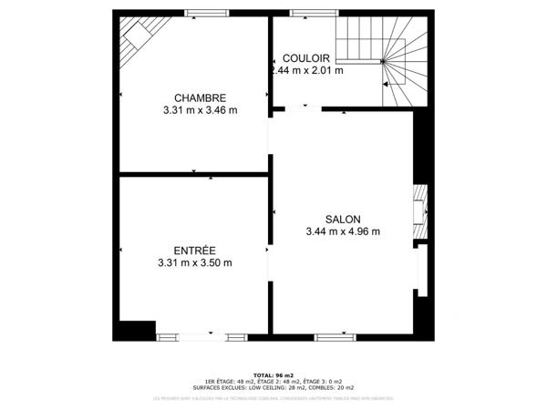 Maison traditionnelle 5 pièces de 96 m² à Les Mars (23700)