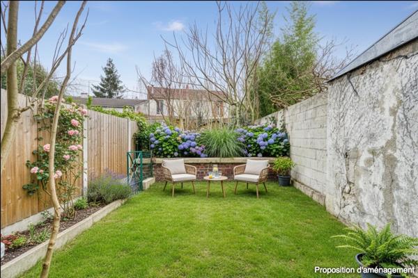 Apparemment avec jardin