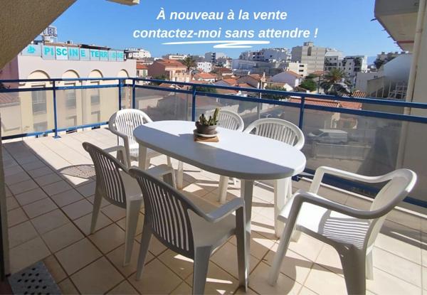 A nouveau à la vente . Une opportunité rare à Canet Plage
