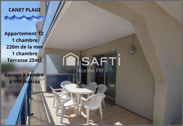 A nouveau à la vente . Une opportunité rare à Canet Plage
