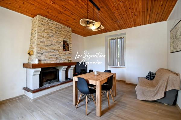 Maison de village en pierre rénovée avec jardin