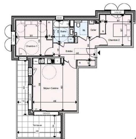 T3 de 70m2 au pied du Mont Chauffé