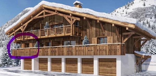 T3 de 70m2 au pied du Mont Chauffé