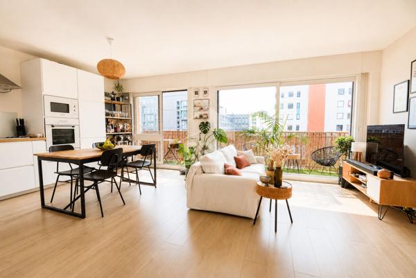 3 pièces 62 m²-CALME-LUMINEUX-BALCON