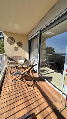 Saint Laurent du Var– Magnifique appartement 4 pièces de 76 m² entièrement rénové, situé au 3ᵉ étage d’une résidence calme et résidentielle .
Dès l’entrée, vous découvrirez de nombreux rangements parfaitement intégrés, alliant élégance et fonctionnalité. Vous serez immédiatement séduit par la luminosité, la décoration soignée et les matériaux de qualité qui apportent à ce bien une atmosphère chaleureuse et contemporaine. Le magnifique séjour offre un espace de vie convivial et raffiné avec sa cuisine, semi-ouverte et entièrement équipée .
L'ensemble s'ouvre sur une belle terrasse au calme, sans vis-à-vis, offrant une vue dégagée idéale pour profiter pleinement des beaux jours. 
Côté nuit, l’appartement dispose de trois belles chambres, d’une salle de bain, d’un toilette séparé . Un bien clé en main, idéal pour ceux en quête de confort, de calme et d’un cadre de vie privilégié sur les hauteurs de Saint Laurent du Var.

Possibilité d'acquérir en supplément deux places se stationnement.
