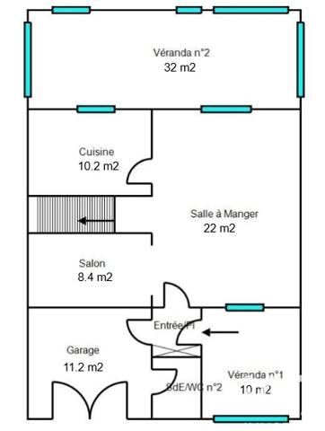 Maison à vendre 4 pièces 120 m² Béziers