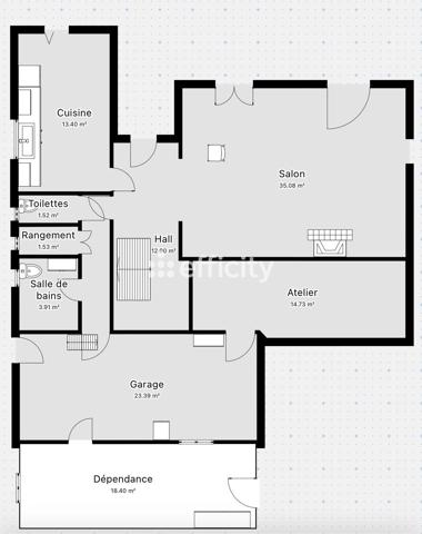 Maison
         5 pièces
        - 132 m² Exclusivité 520 000 € *