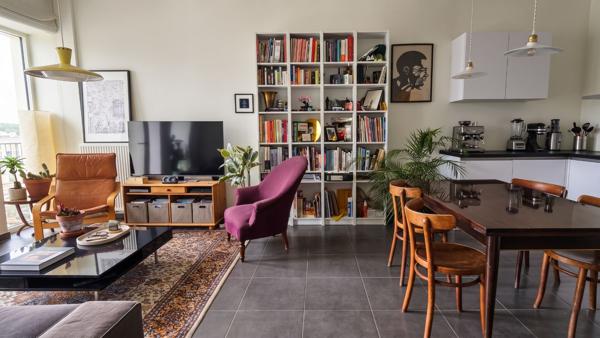 Appartement  à louer Bruxelles  quartier Dansaert-Sainte-Catherine