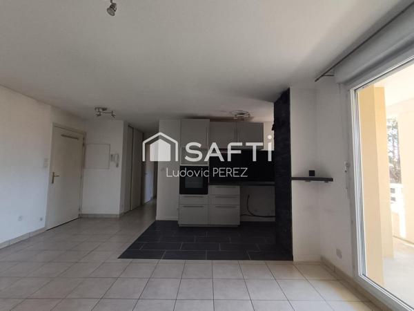 AUCAMVILLE (31140) T3 56 m² CLIMATISÉ -Dernier étage - Balcon - 2 parkings