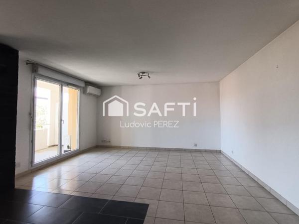 AUCAMVILLE (31140) T3 56 m² CLIMATISÉ -Dernier étage - Balcon - 2 parkings