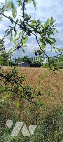A 2 km de VILLAINES-LA-JUHEL centre (53), en campagne, terrain de loisirs (non constructible) e...