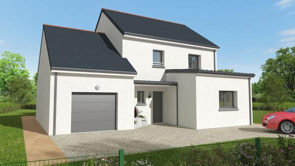 Terrain + Maison à vendre 6 pièces - 117 m²