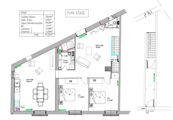 LA MEMBROLLE-SUR-CHOISILLE
Bourg de la Commune 
Proximité direct Bus Fil Bleu lignes 51 et 66