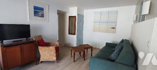 T2 de 46m² avec terrasse dans résidence privée avec piscine proche de l'hippodrome du Touquet