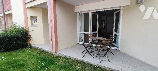 T2 de 46m² avec terrasse dans résidence privée avec piscine proche de l'hippodrome du Touquet