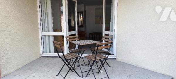 T2 de 46m² avec terrasse dans résidence privée avec piscine proche de l'hippodrome du Touquet