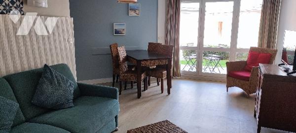 T2 de 46m² avec terrasse dans résidence privée avec piscine proche de l'hippodrome du Touquet