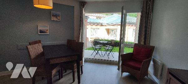 T2 de 46m² avec terrasse dans résidence privée avec piscine proche de l'hippodrome du Touquet