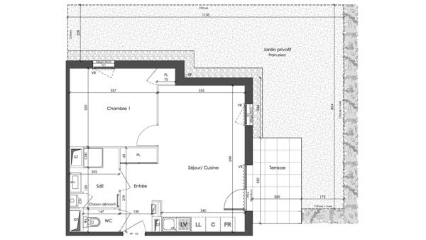 Appartement (neuf) à vendre 2 pièces 44 m² Corbas