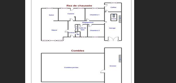 Charmante maison de plain-pied Secteur calme et recherché