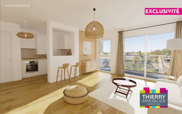 Appartement 3 pièces - 44220 Couëron -  Couëron