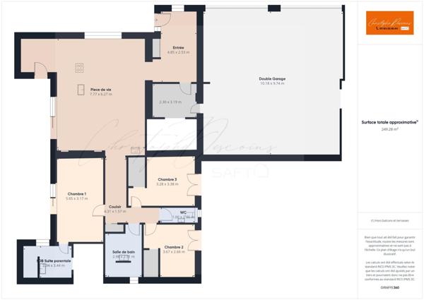 Maison contemporaine de 2021 – Quartier calme et recherché à Mayenne