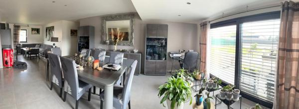 Belle maison individuelle de plain-pied – 145 m² – Parcelle de 866 m²