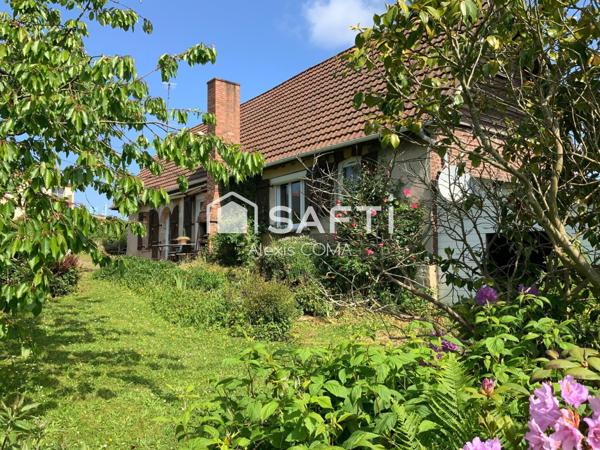 Longère et son charmant jardin